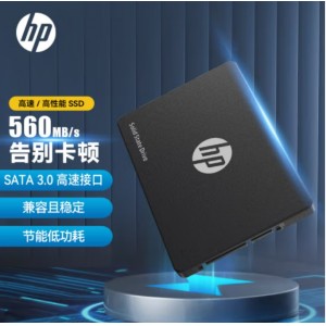 HP惠普 240G SSD固态硬盘 SATA3.0接口 S650系列